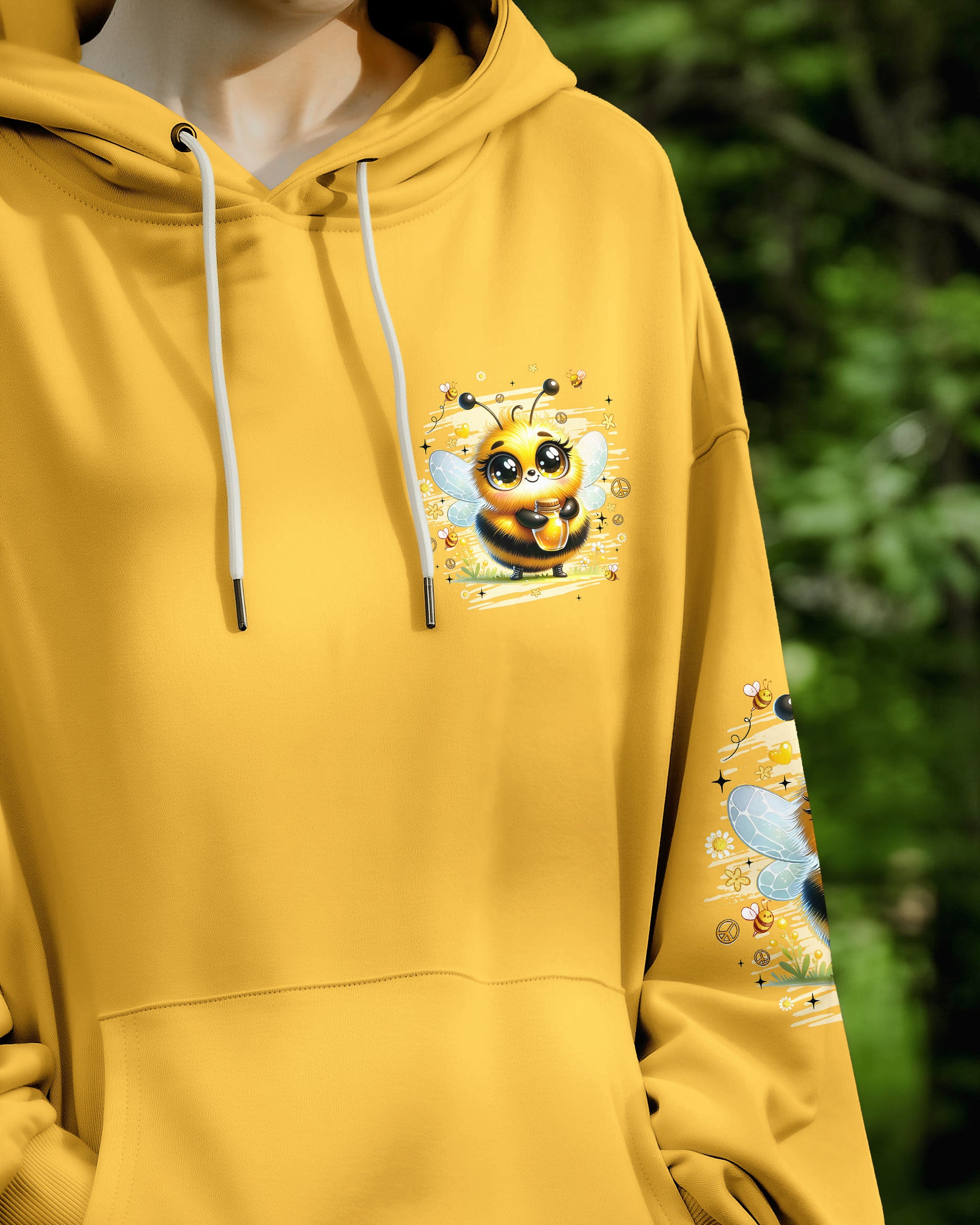 BEE YOU THE WORLD WILL ADJUST ALL OVER PRINT - TYQY3009251