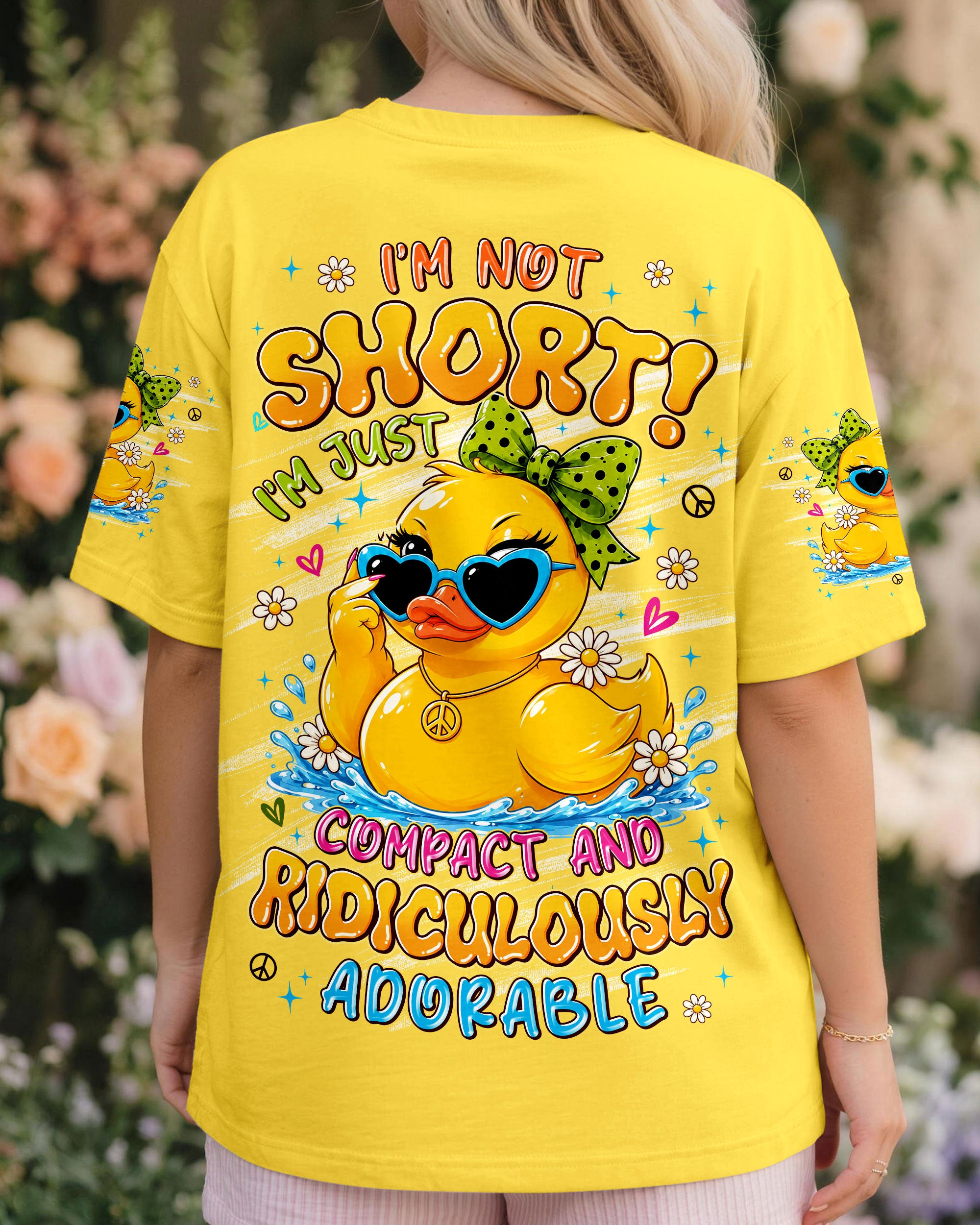 I'M NOT SHORT DUCK ALL OVER PRINT - TYLN1307263