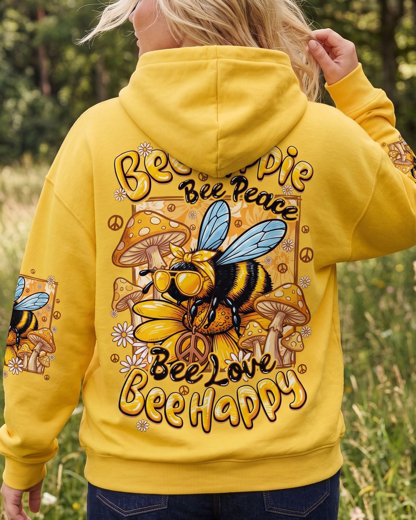 BEE HIPPIE ALL OVER PRINT - TYQY2007262