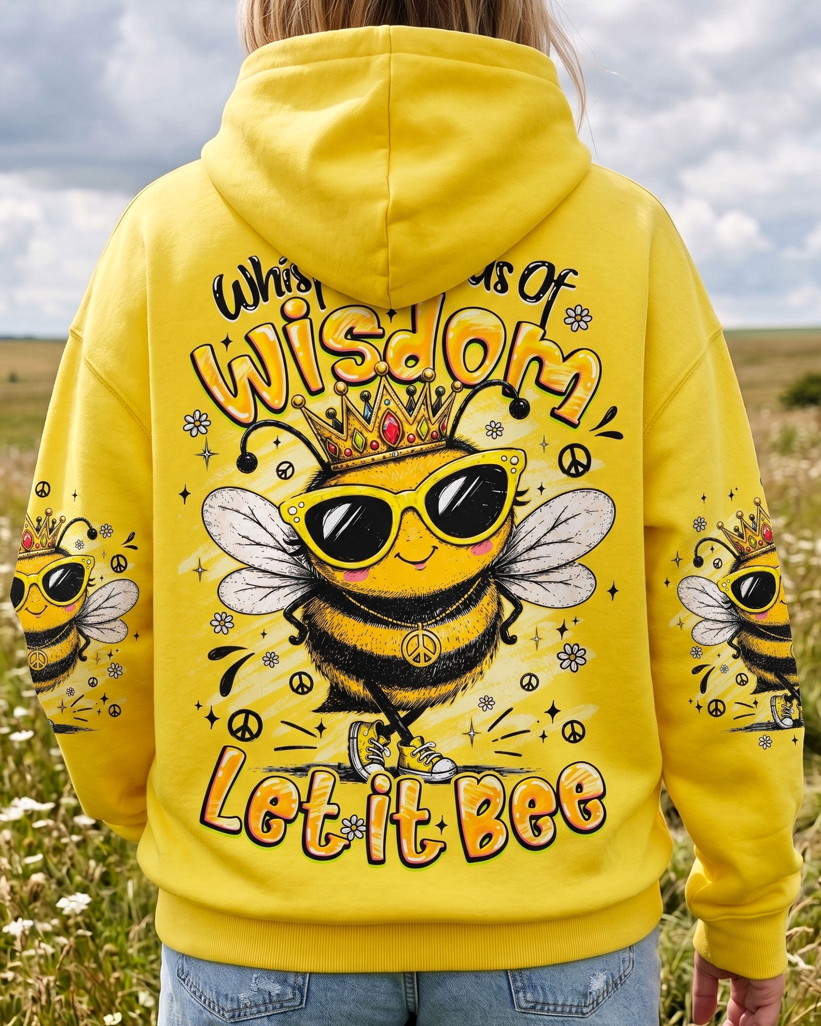 WHISPER WORDS OF WISDOM LET IT BEE ALL OVER PRINT - TYQY2807261