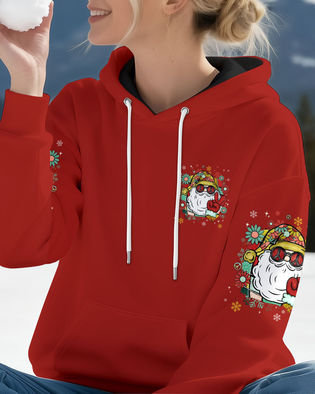 DON'T STOP BELIEVING SANTA CHRISTMAS ALL OVER PRINT - YHLN1111252