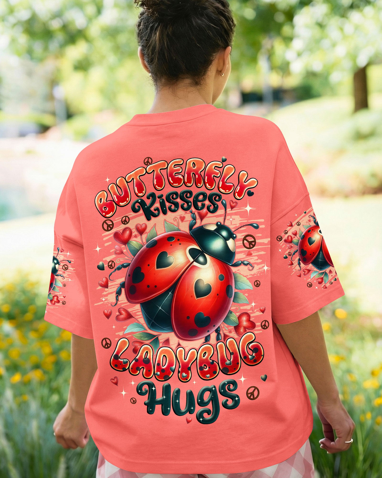 BUTTERFLY KISSES AND LADYBUG HUGS ALL OVER PRINT - TYQY2912251