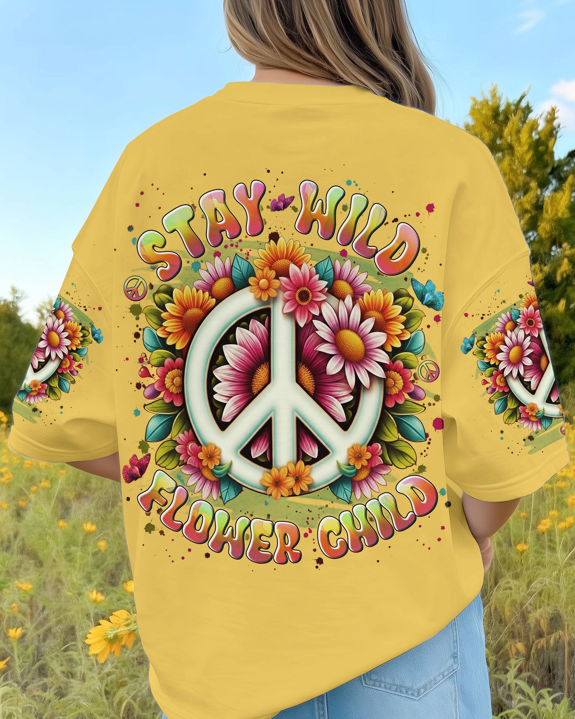 STAY WILD FLOWER CHILD ALL OVER PRINT - YHLN2011253