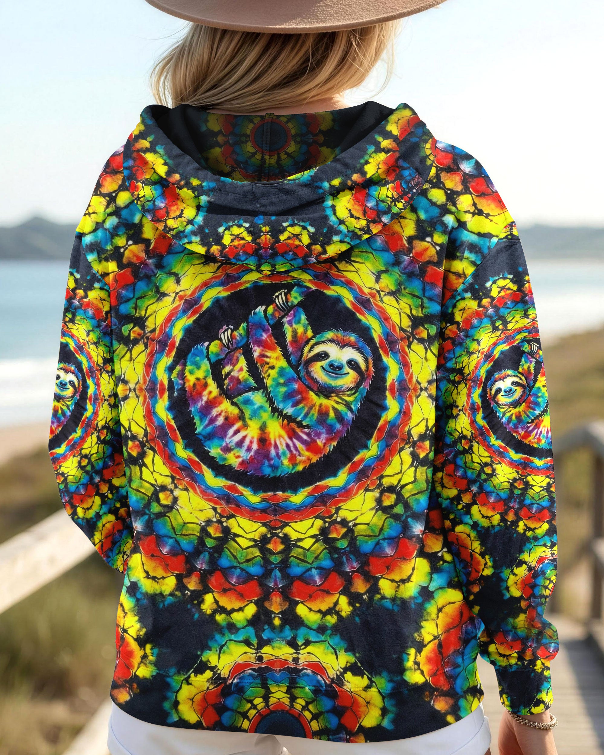 COLORFUL SLOTH ALL OVER PRINT - TYLN0704263
