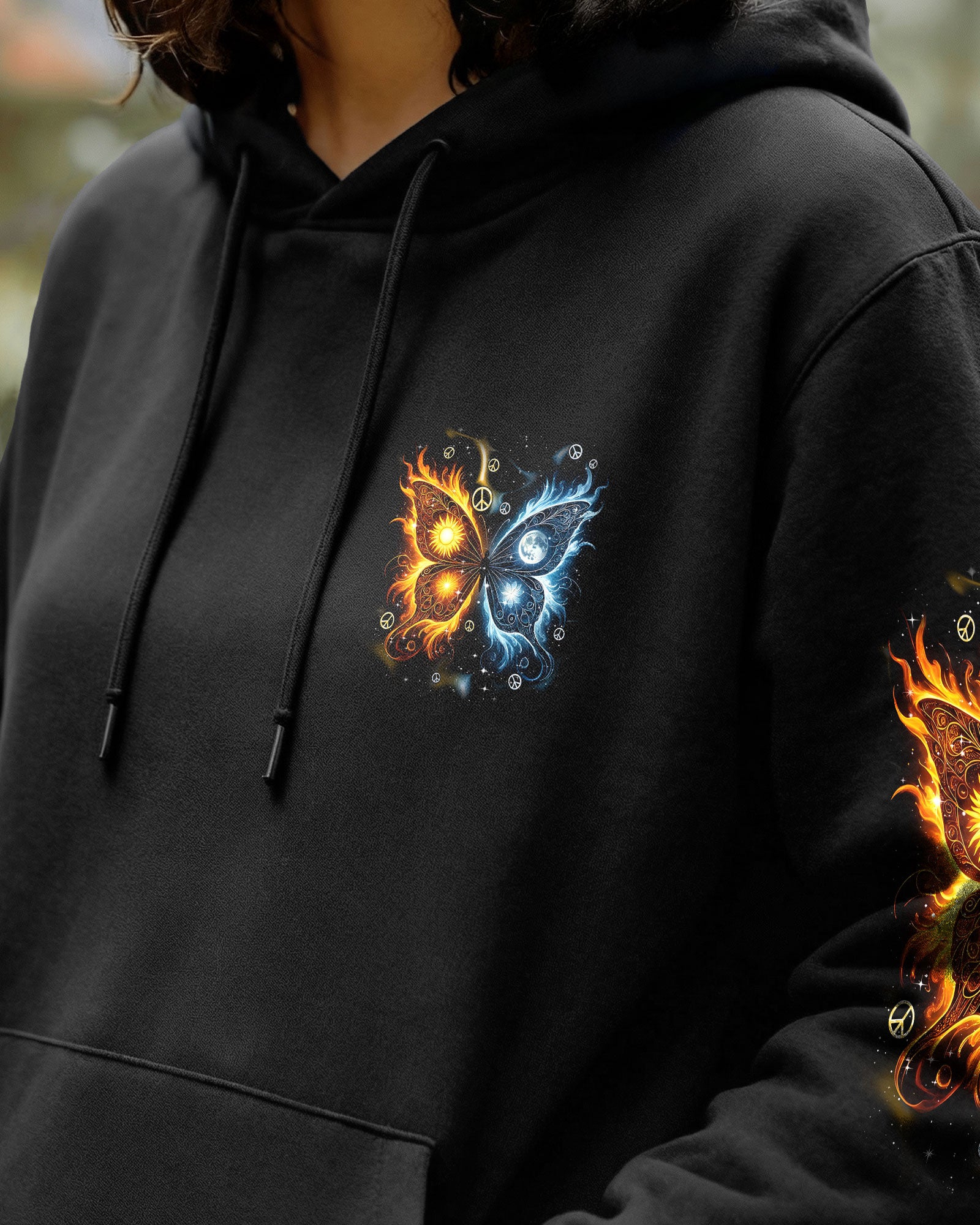 LIVE BY THE SUN BUTTERFLY ALL OVER PRINT - TYQY1102263