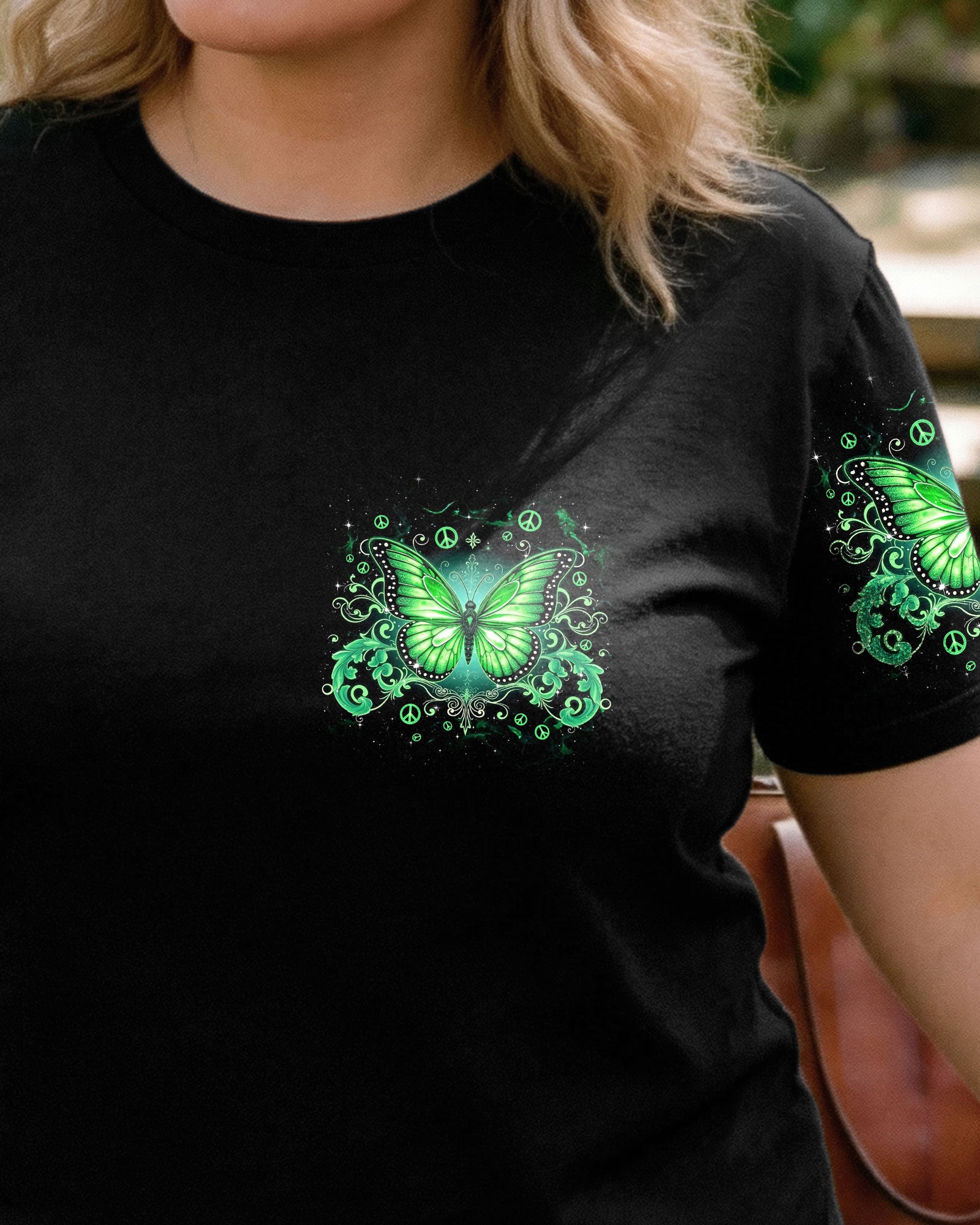 JUST BREATHE BUTTERFLY ALL OVER PRINT - TYQY2803262