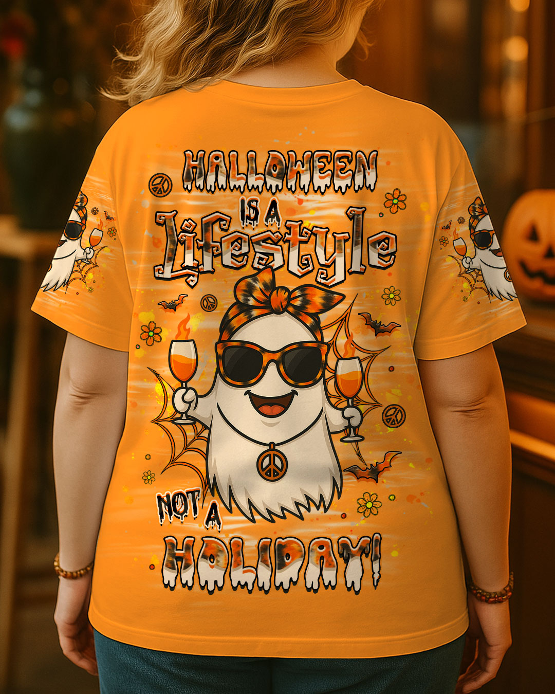 HALLOWEEN IS A LIFESTYLE ALL OVER PRINT - YHHG2907251
