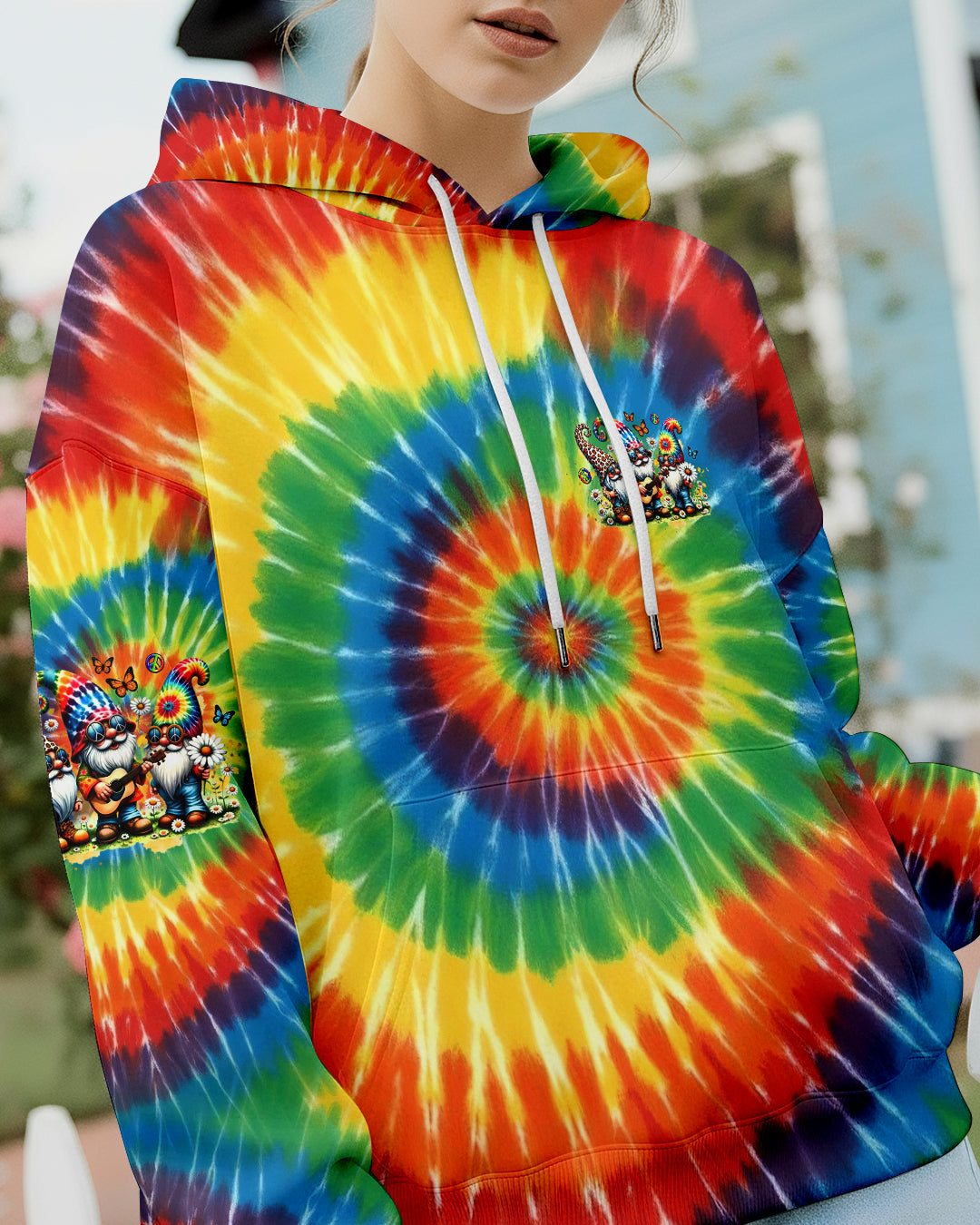 GOOD TIMES CRAZY FRIEND GNOMES ALL OVER PRINT - YHHG2511253