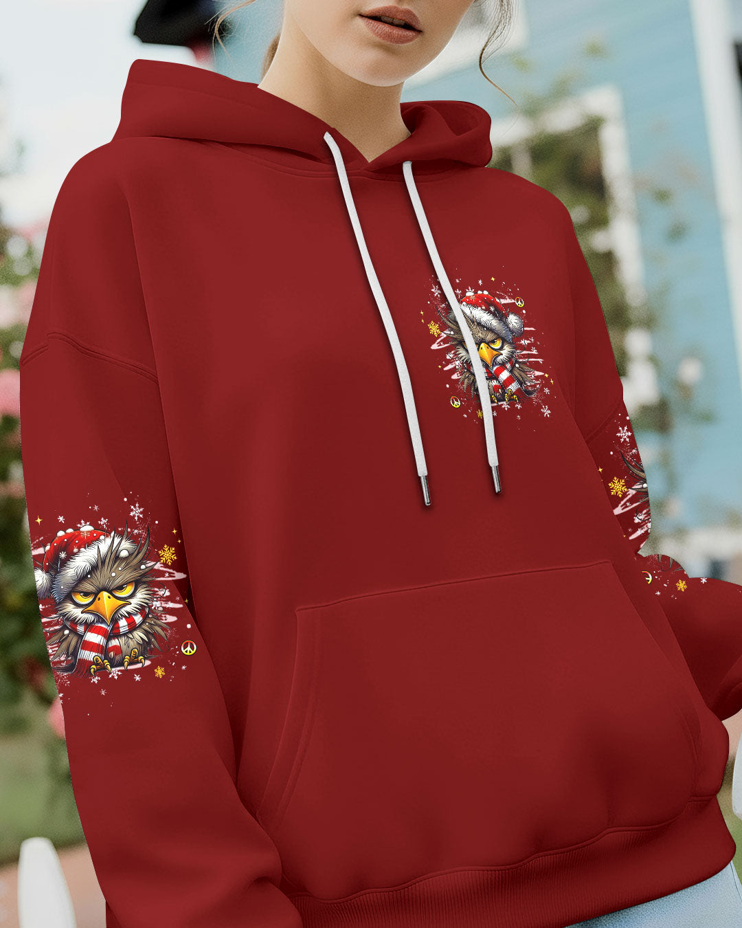 IS THIS JOLLY ENOUGH OWL CHRISTMAS ALL OVER PRINT - YHHG2410252