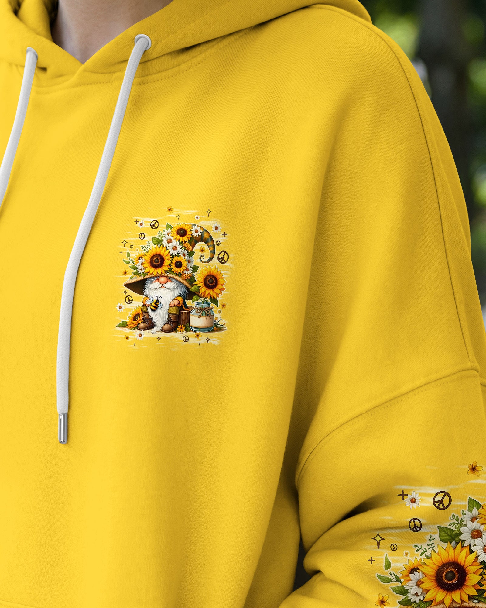 WHISPER WORDS OF WISDOM LET IT BEE GNOME ALL OVER PRINT - TYQY1301262