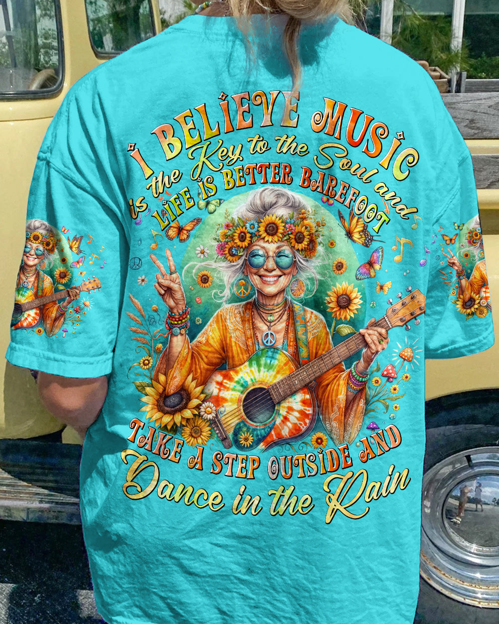 TAKE A STEP OUTSIDE AND DANCE IN THE RAIN ALL OVER PRINT - TYTD0805242