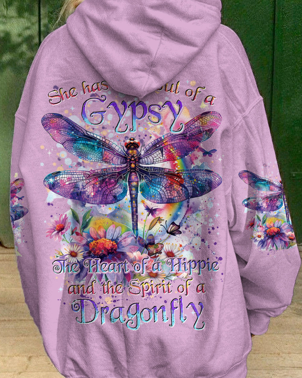 SPIRIT OF A DRAGONFLY ALL OVER PRINT - TYTD1103245