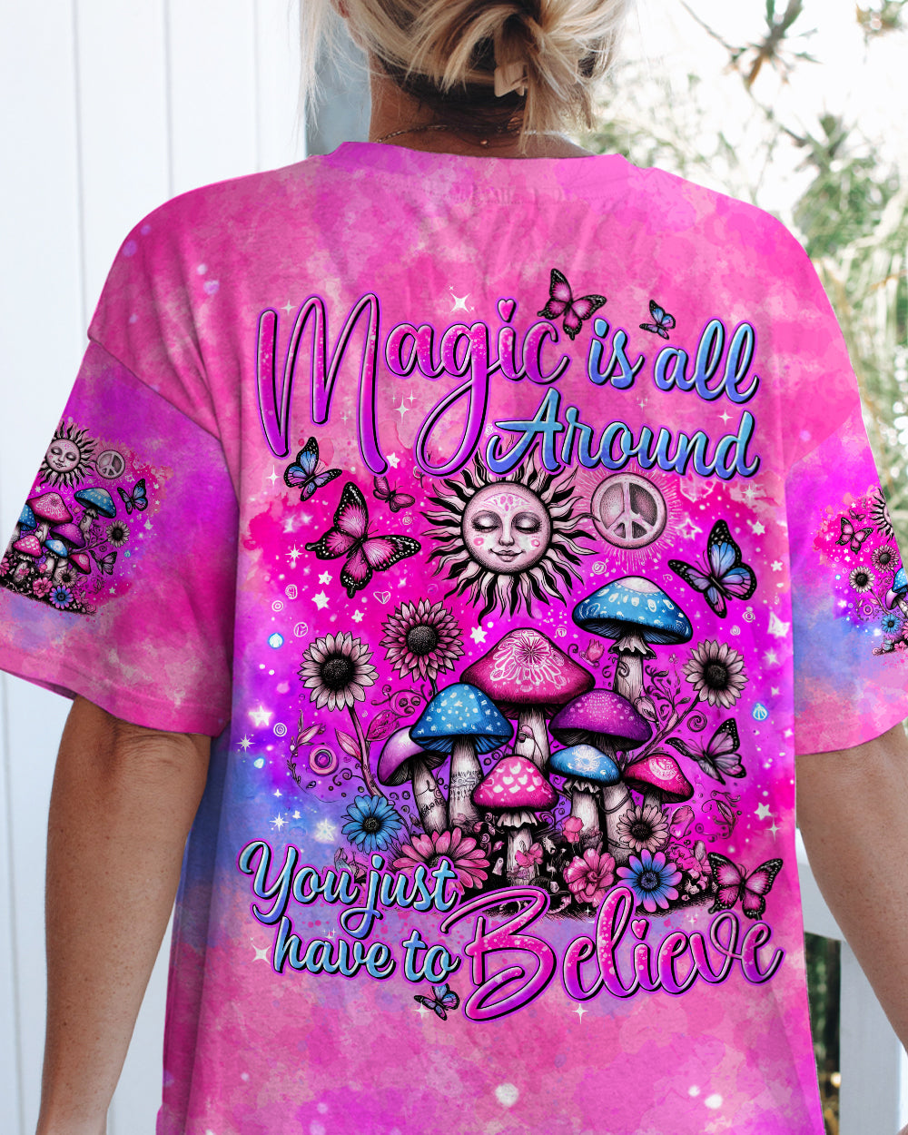 MAGIC IS ALL AROUND MUSHROOM ALL OVER PRINT - TYTD3105241