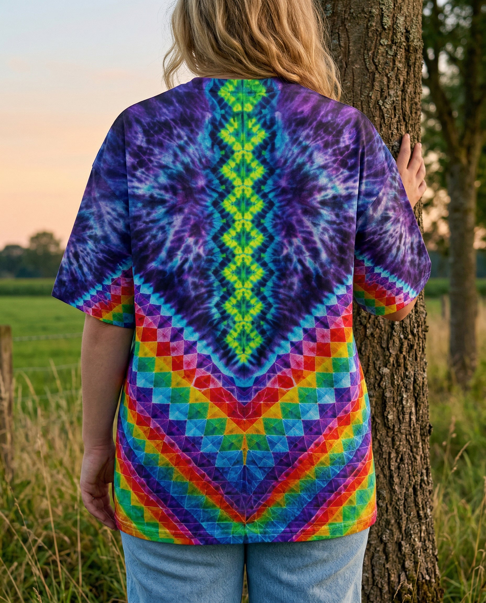 COSMIC DANCING SKELETON ALL OVER PRINT - TM0204261