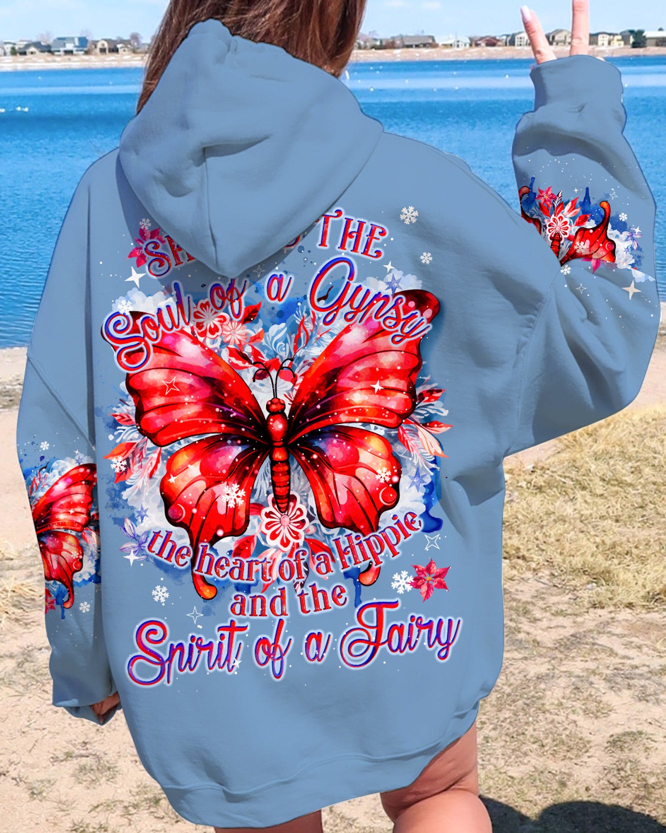 SPIRIT OF A FAIRY BUTTERFLY CHRISTMAS ALL OVER PRINT - TYQY1110232