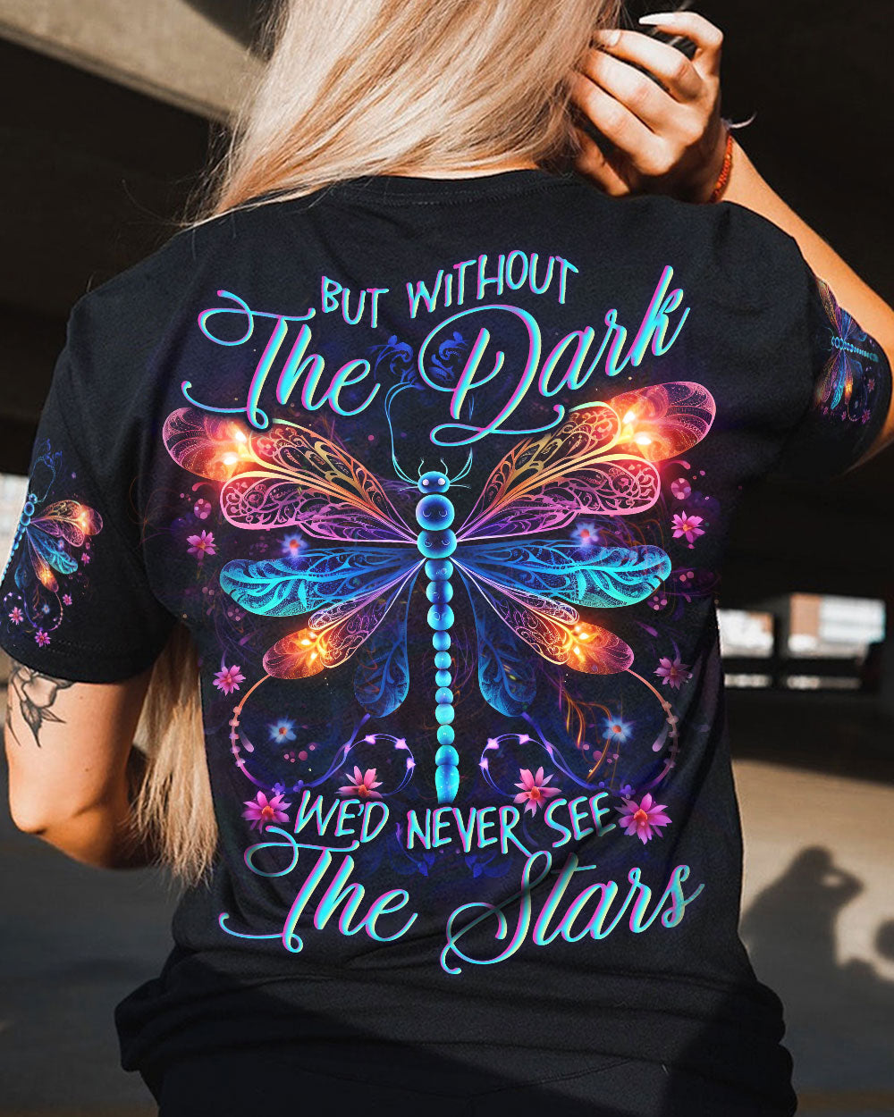 BUT WITHOUT THE DARK DRAGONRFLY ALL OVER PRINT - YHLN2505233