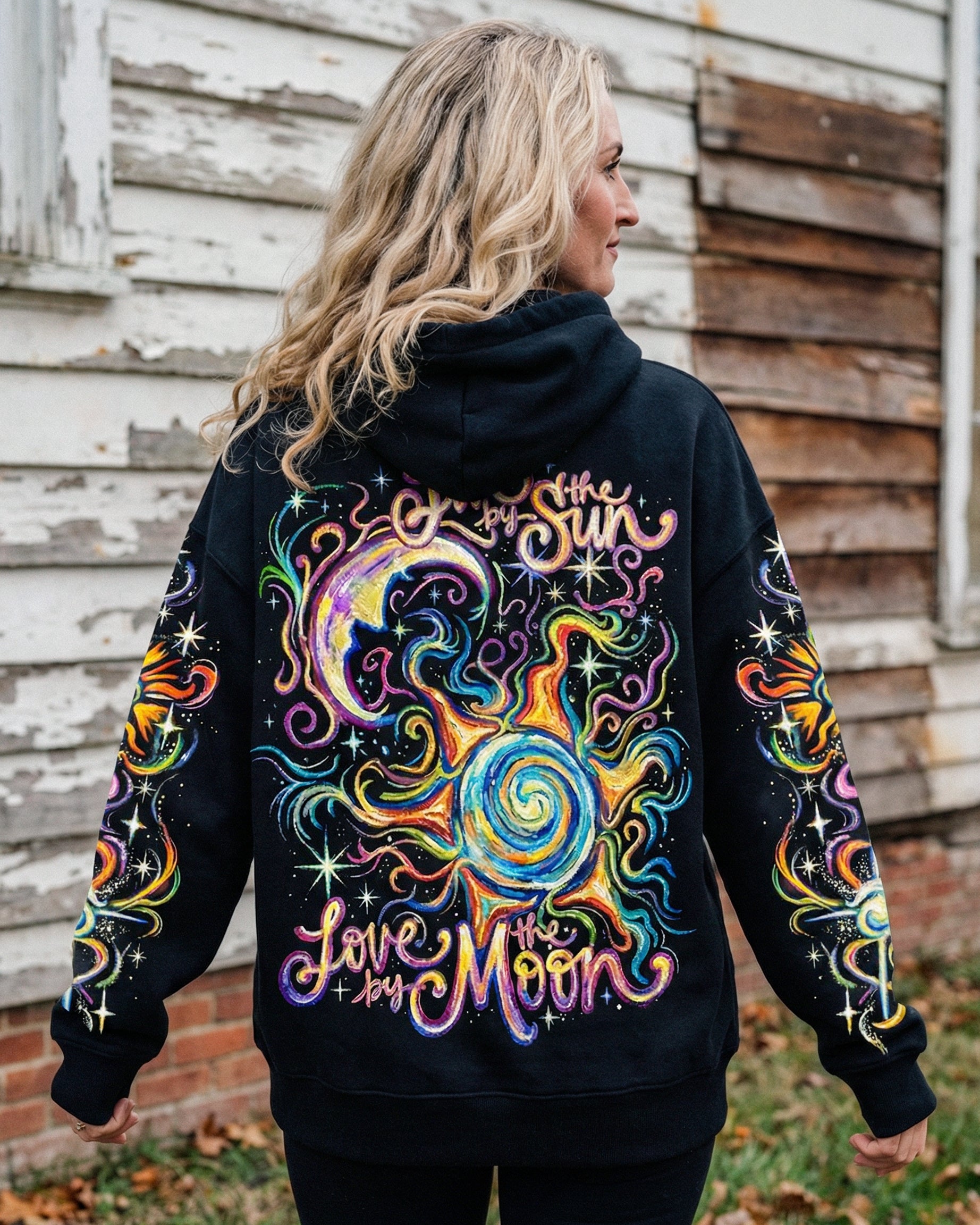 SUN AND MOON SWIRL ALL OVER PRINT - RI2603261