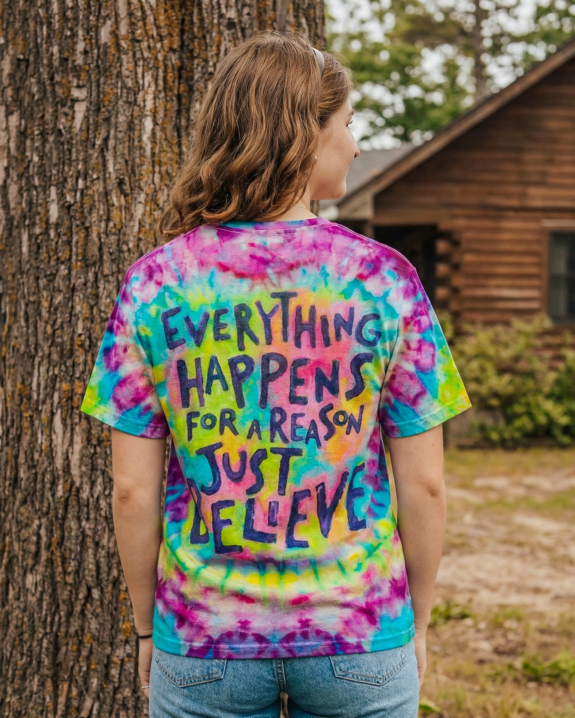 HIPPIE BUTTERFLY SWIRL ALL OVER PRINT - KM0104261