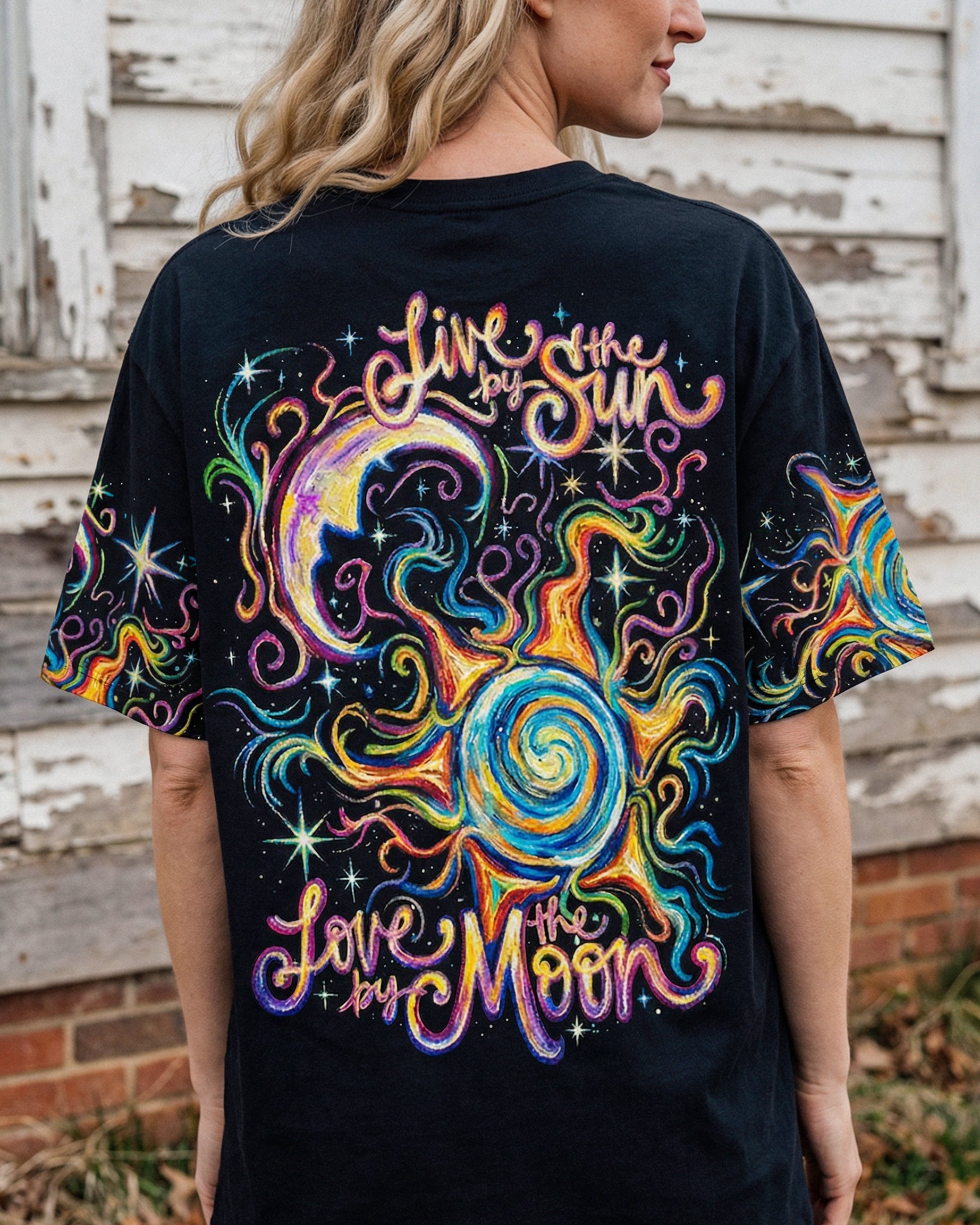 SUN AND MOON SWIRL ALL OVER PRINT - RI2603261