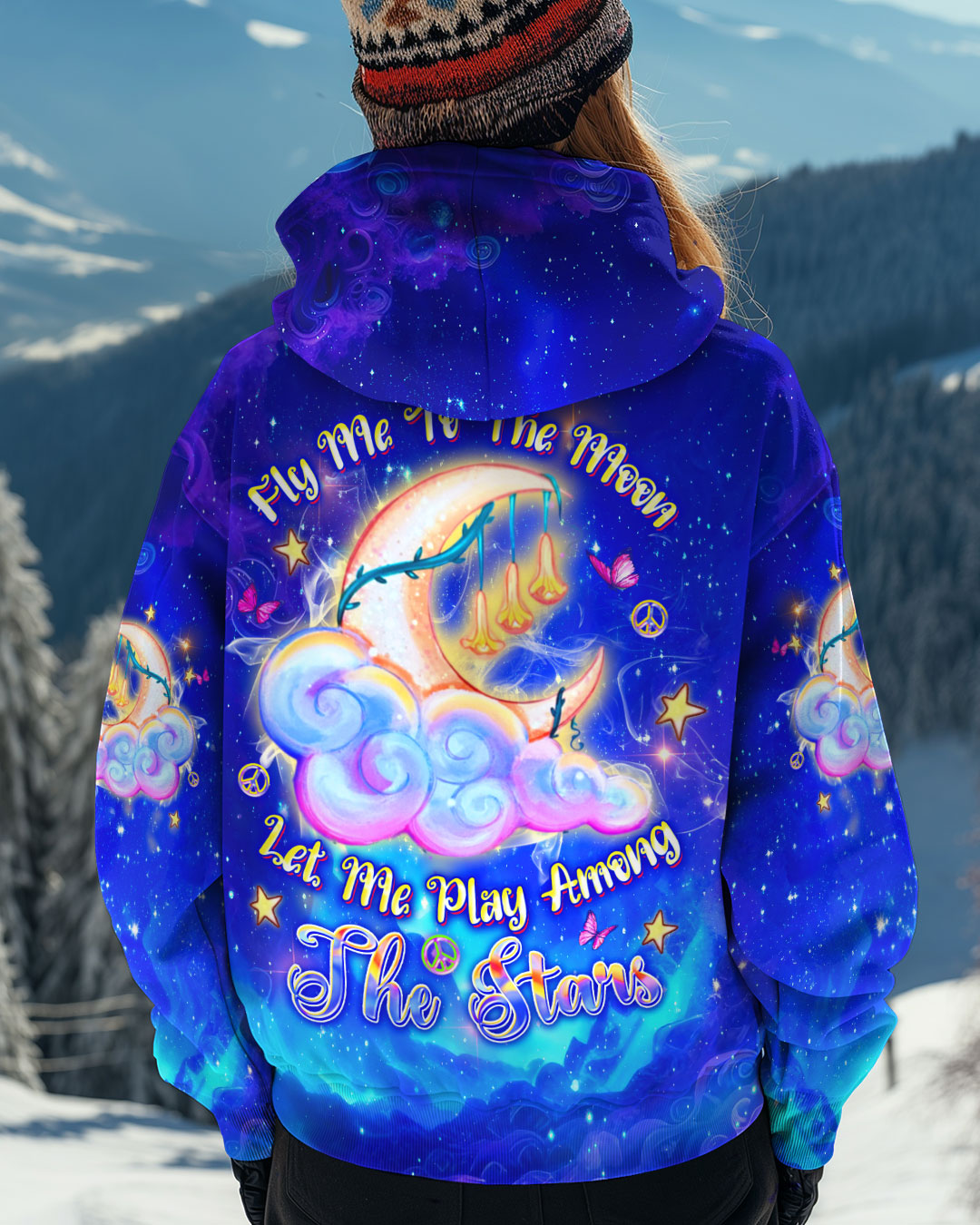 FLY ME TO THE MOON ALL OVER PRINT - YHDU2111242