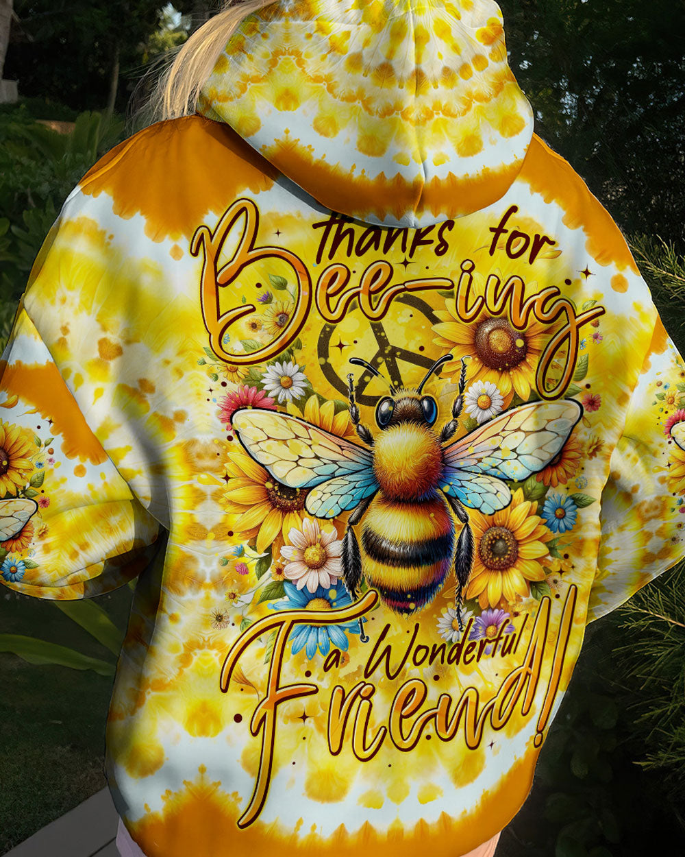 THANKS FOR BEEING A WONDERFUL FRIEND TIE DYE ALL OVER PRINT - TYTM3101242