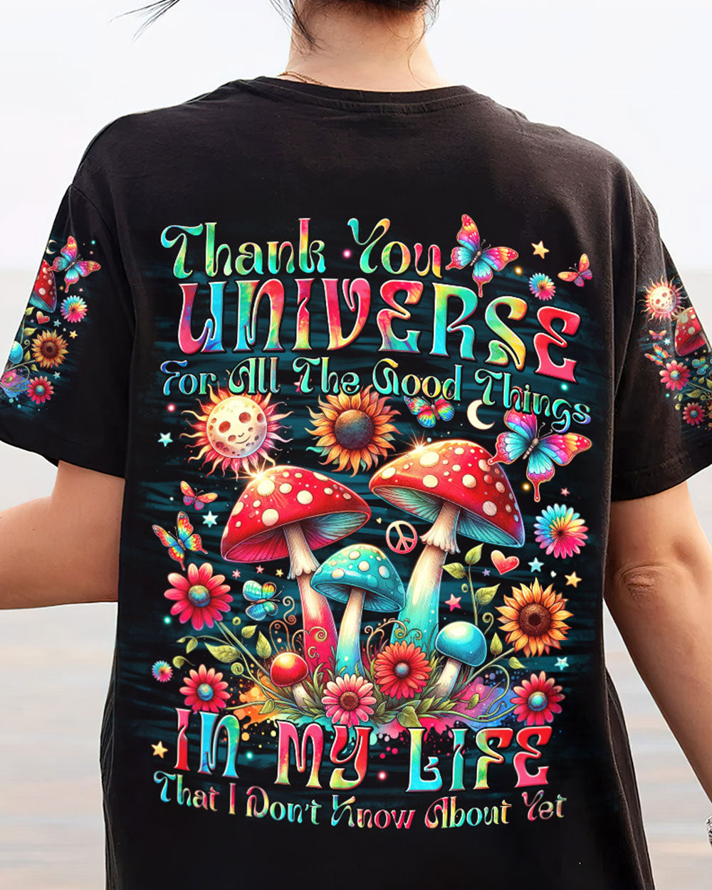 THANK YOU UNIVERSE MUSHROOMS ALL OVER PRINT - TYTM3105241