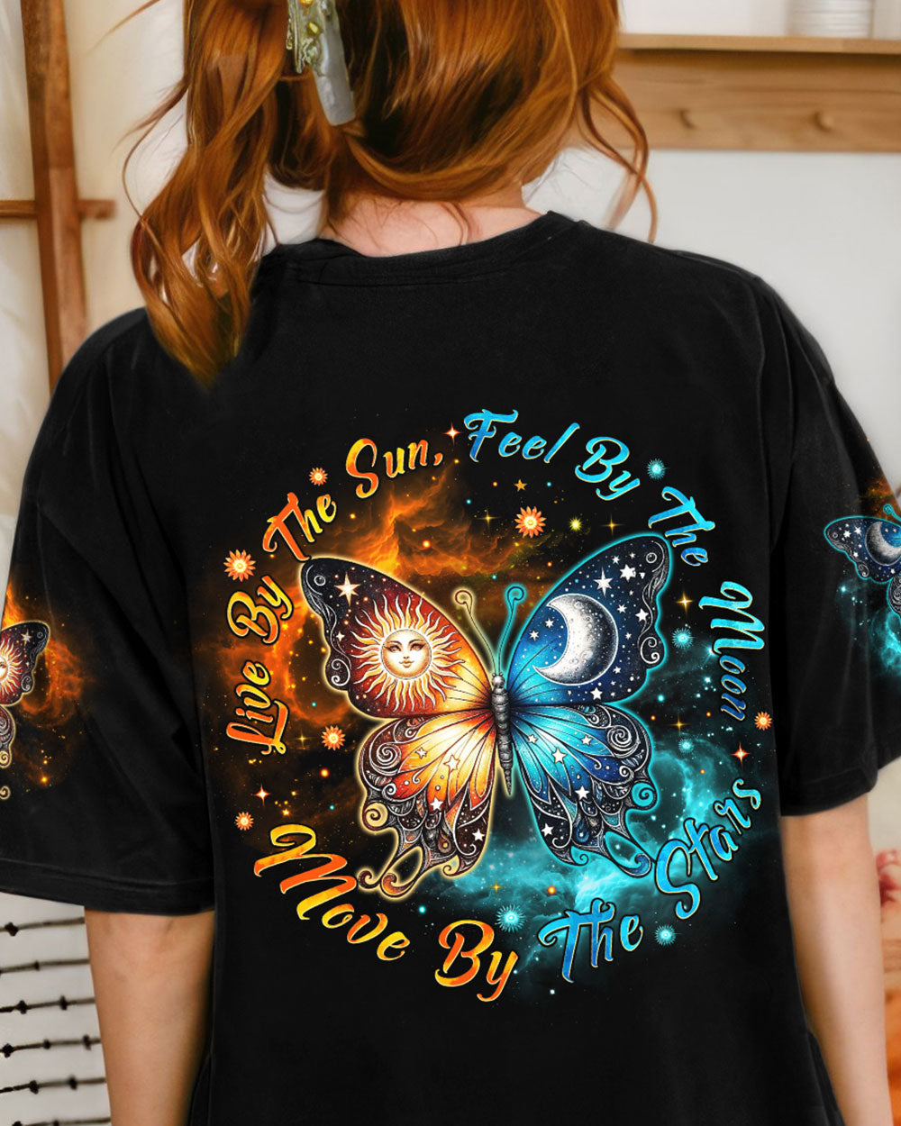 LIVE BY THE SUN BUTTERFLY ALL OVER PRINT - TYTM3105244