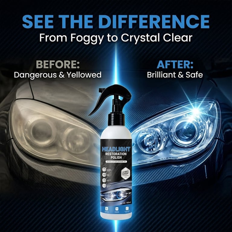 Headlight Restoration Polish