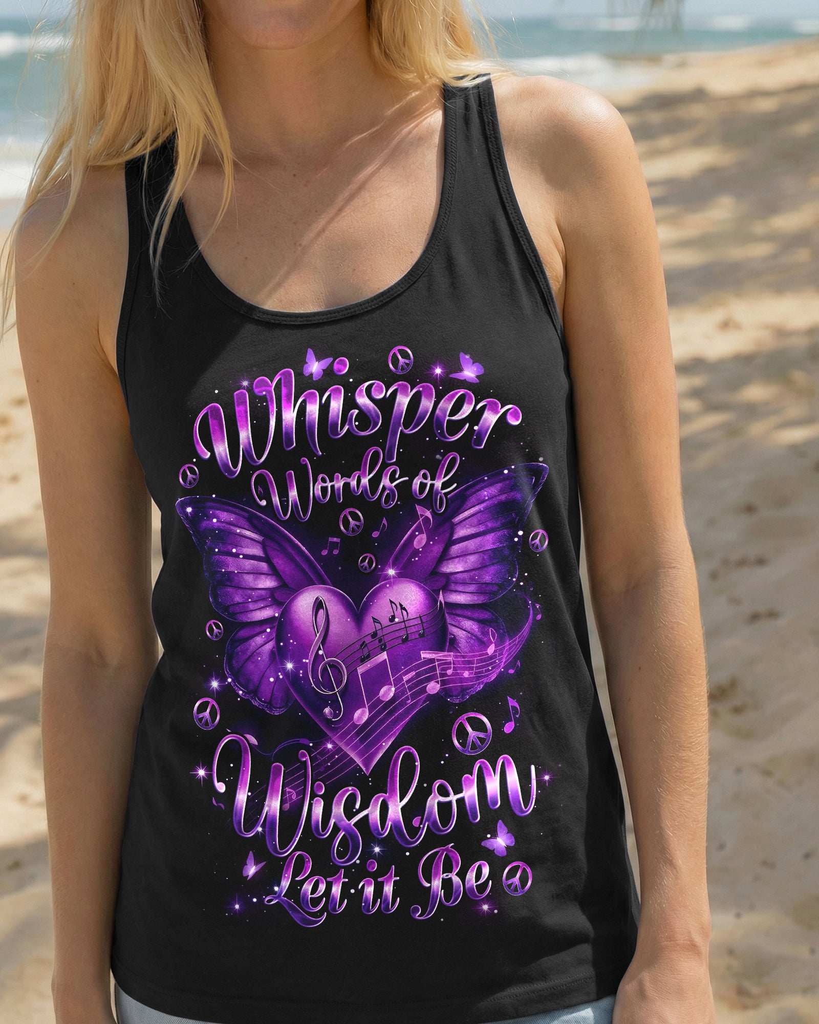 WHISPER WORDS OF WISDOM LET IT BE ALL OVER PRINT - TYQY1103263