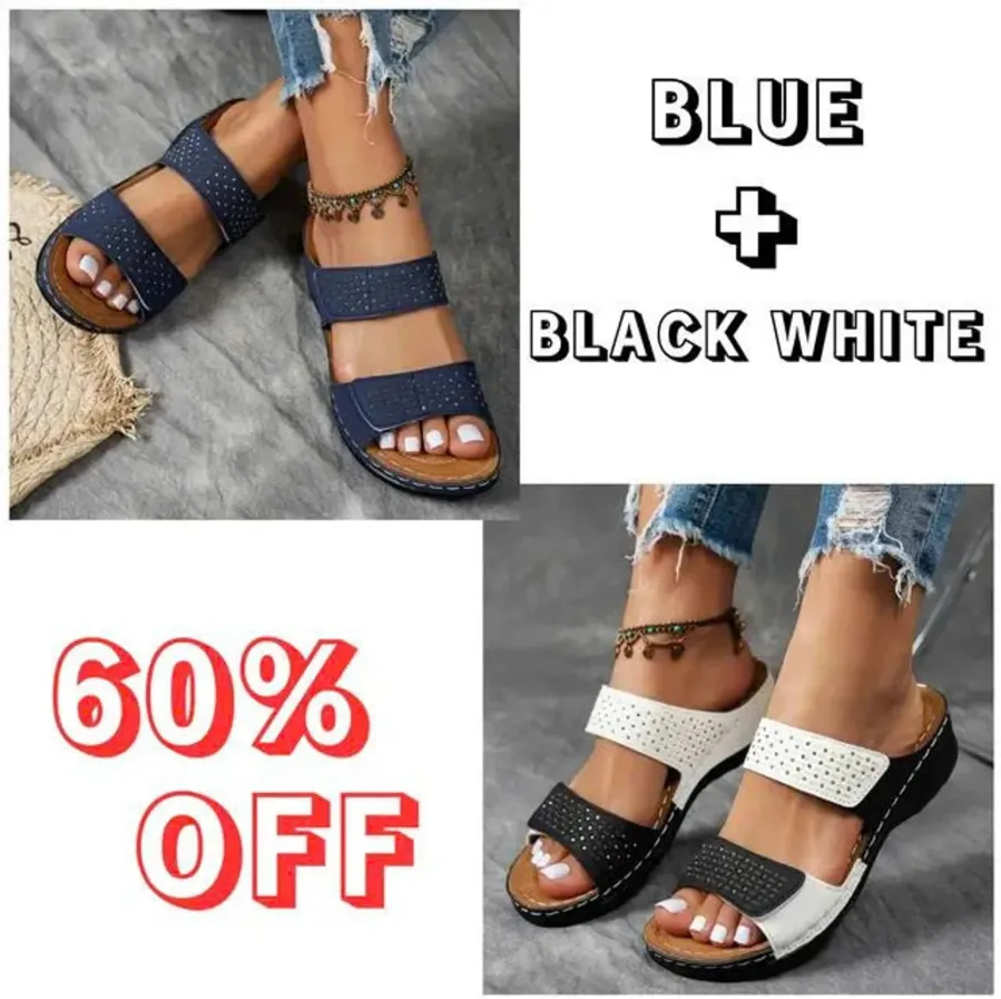 🔥Last Chance Deal – 70% OFF🔥 | Lightweight wedge sandals with soft cushioning and arch support for women!