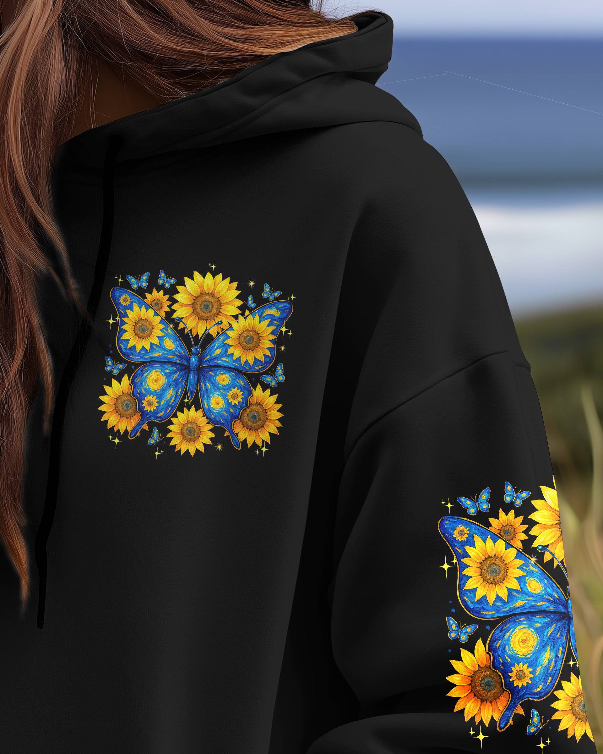 THE DARKEST STORMS ARE STILL FOLLOWED BY SUNSHINE BUTTERFLY ALL OVER PRINT - TY0210251