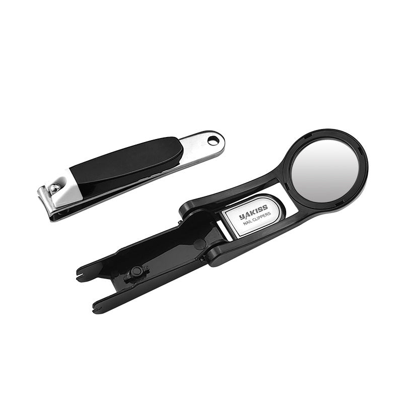 🔥Splash-Proof Nail Clipper with Magnifying Glass