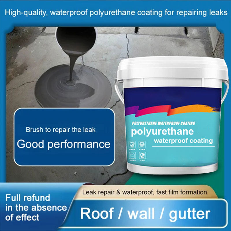 🎄🎅New Year's Sale - 50% OFF💥Polyurethane Waterproofing and leak repair Eco-friendly coating