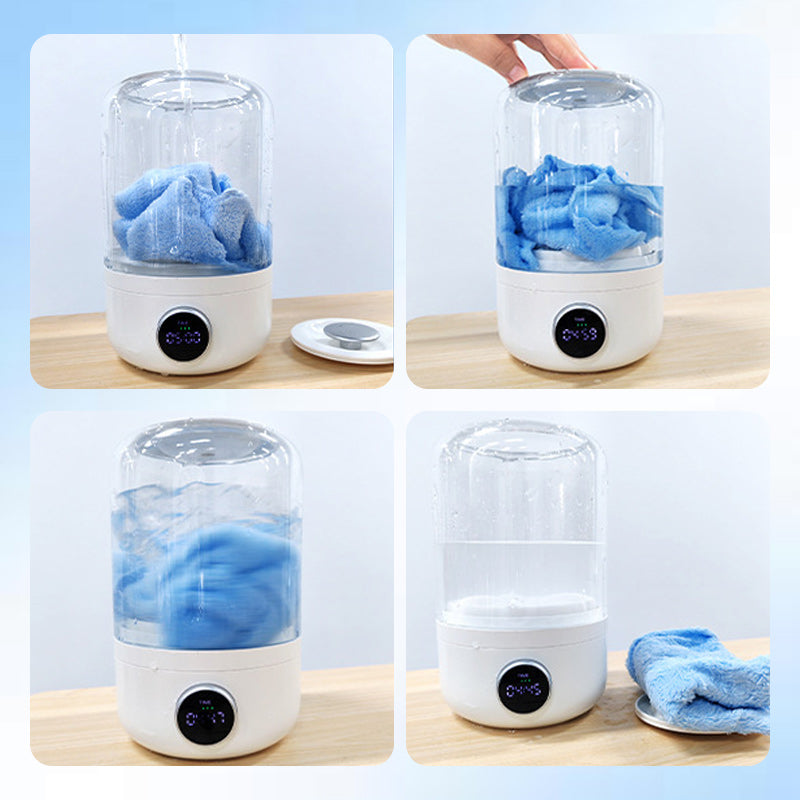 😍Portable Rechargeable Mini Washing Machine for Underwear！🩲