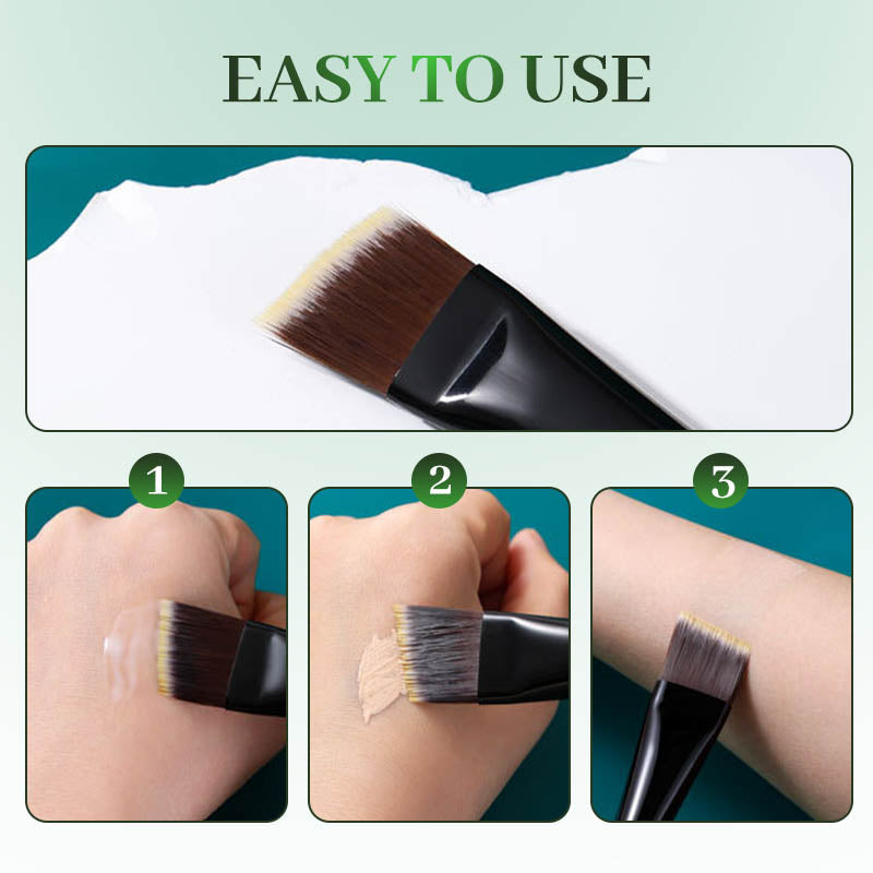 Ultra Thin Blade Flat Head Foundation Brush
