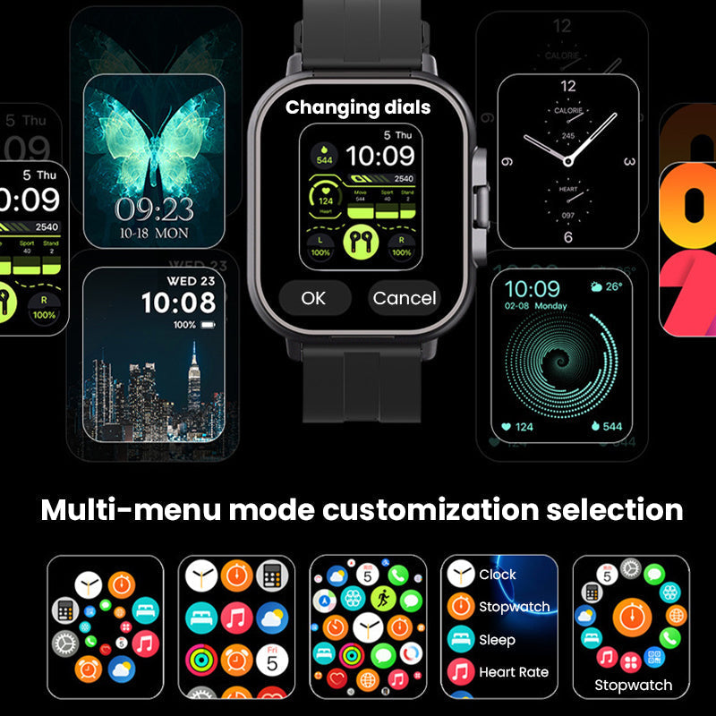 2-in-1 Smart Bluetooth Sports Watch Headphones