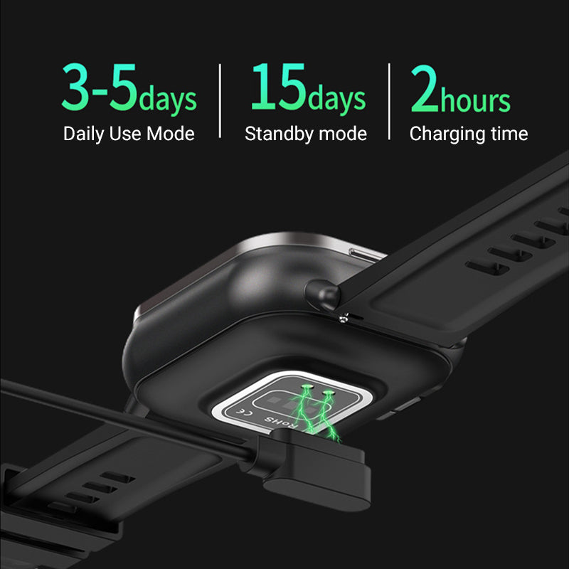 2-in-1 Smart Bluetooth Sports Watch Headphones