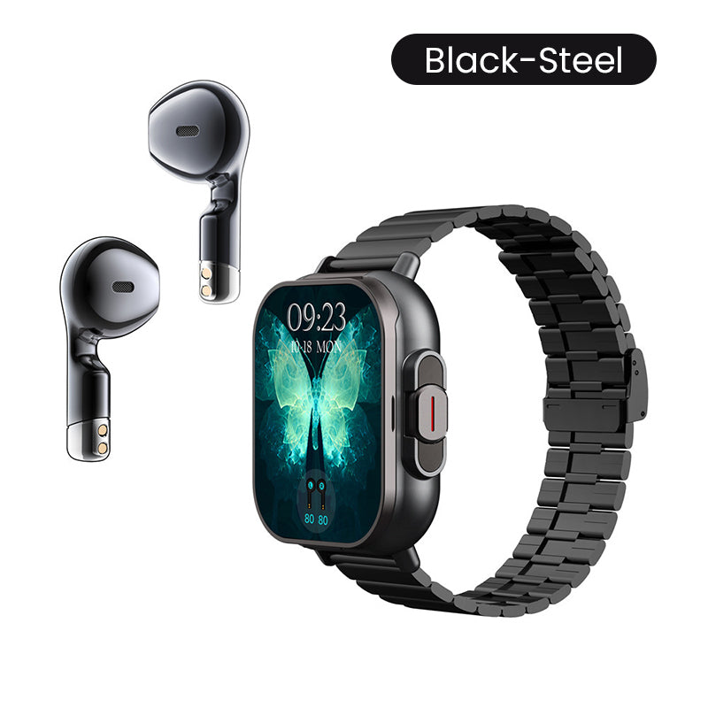 2-in-1 Smart Bluetooth Sports Watch Headphones