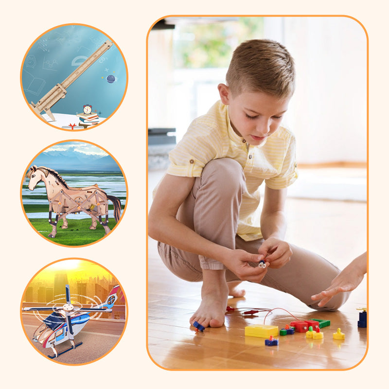 🚀 Children's DIY Science Experiment Creative Toys🌍