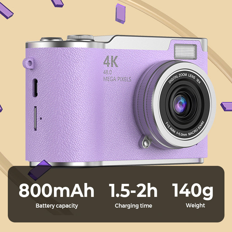 💐70% OFF ! 4K Touch Screen Camera – Share Your Favorite Moments ✨📱【Special Offer】