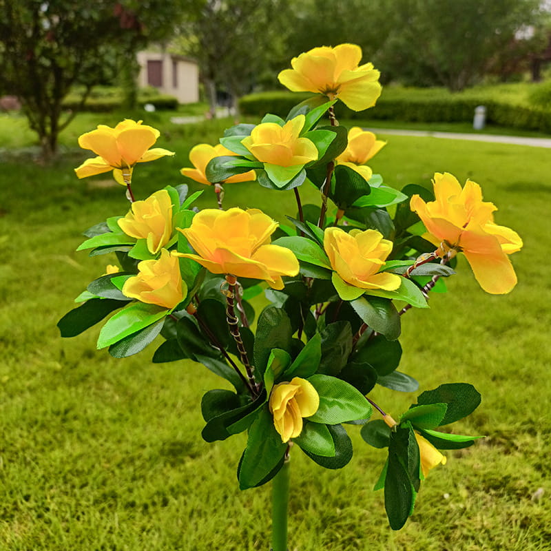 ⏳Limited-time 50% off⏰Simulation Azalea Flower Ground Stake Solar Light💐💡