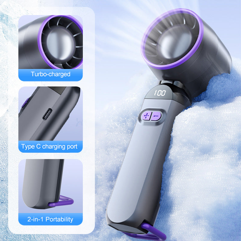 ⏳LAST DAY SALE 70% OFF👍🔥Portable Handheld Turbo Fan💨