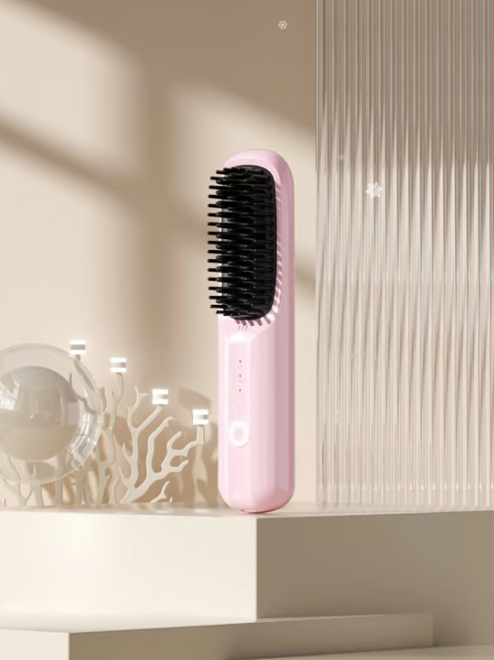🔥Christmas 50% Off🎄USB Cordless Negative Ion Hair Straightening Comb🎄Buy 2 for Free Shipping