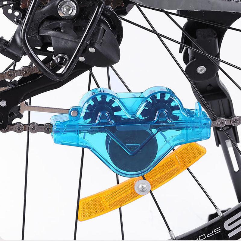 🚴‍♀️ Fietskettingreiniger - Dieptereinigingsset met ingebouwde herbruikbare borstelkop 🔧💦