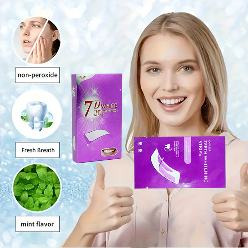 🏆LAST DAY SPECIAL PRICE: ONLY ￡6.99!!!!🥳 💜Safe & Effective Whitening Strips. Gently brighten your smile for daily confidence. Don’t miss out! 🌸💎