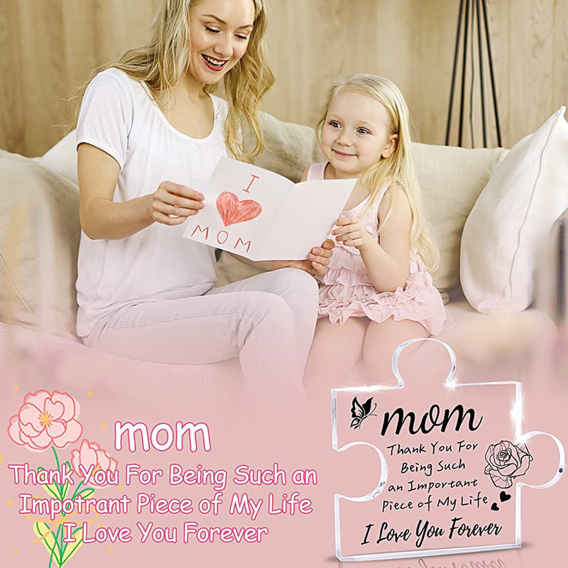 💕Mother's Day Special Sale-￡7.99!!💐Crystal Clear Acrylic Thank You Gift for Loved Ones