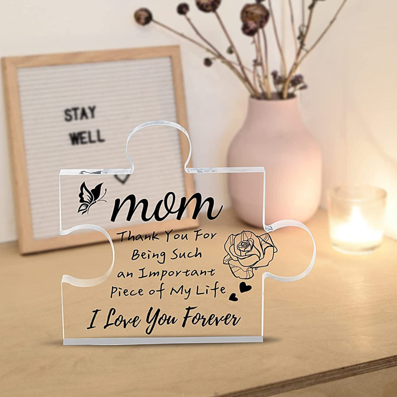💕Mother's Day Special Sale-￡7.99!!💐Crystal Clear Acrylic Thank You Gift for Loved Ones