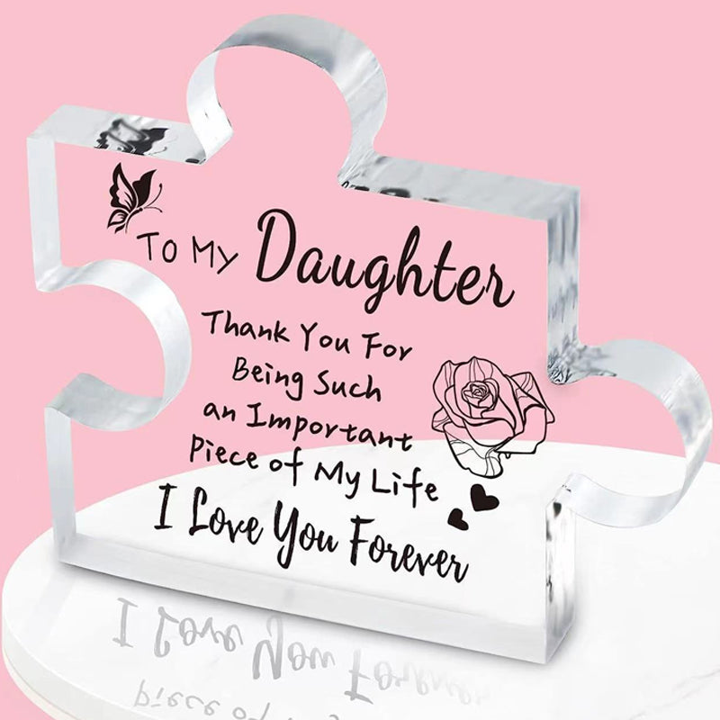 💕Mother's Day Special Sale-￡7.99!!💐Crystal Clear Acrylic Thank You Gift for Loved Ones