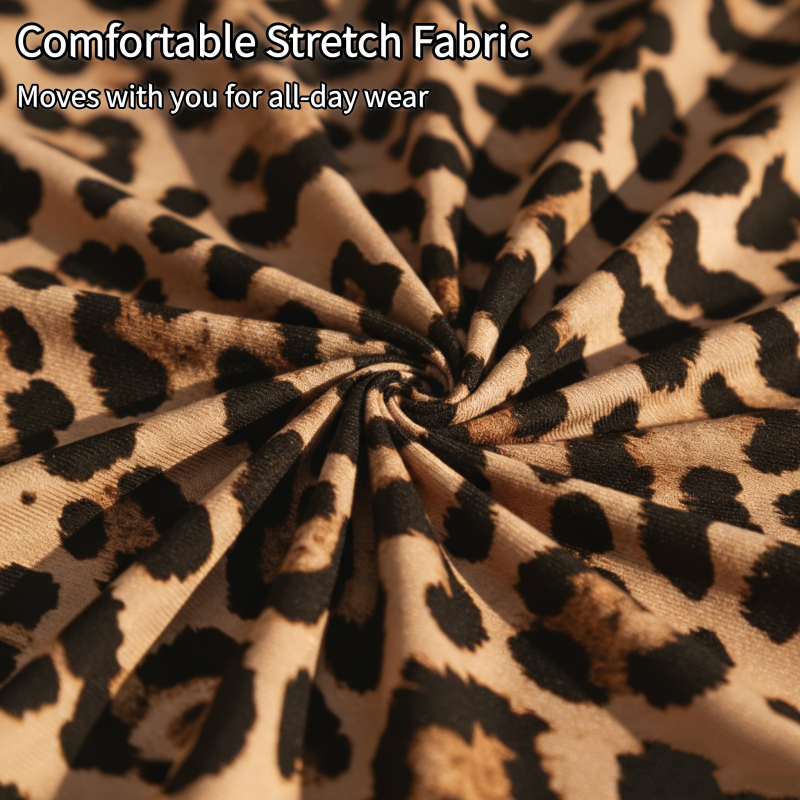 🥳2026 HOT SALE🥳💞50K+ SOLD!👵💃 50% OFF! Leopard Print Ruched Mini Dress – Soft stretch, tummy-flattering ruching. Chic print, playful length. Perfect for dinners or parties. 🐆✨