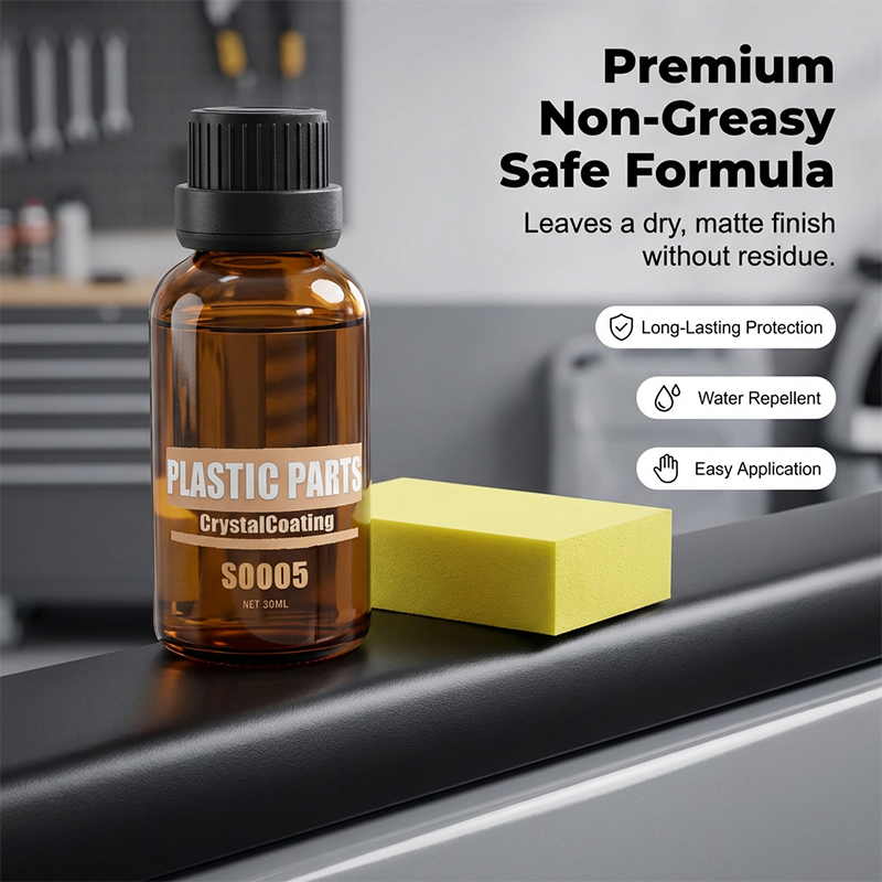 🔥Buy 1 Get 1 Free 🔥Car Plastic Parts Crystal Coating Restorer ✨🚗💎🛡️